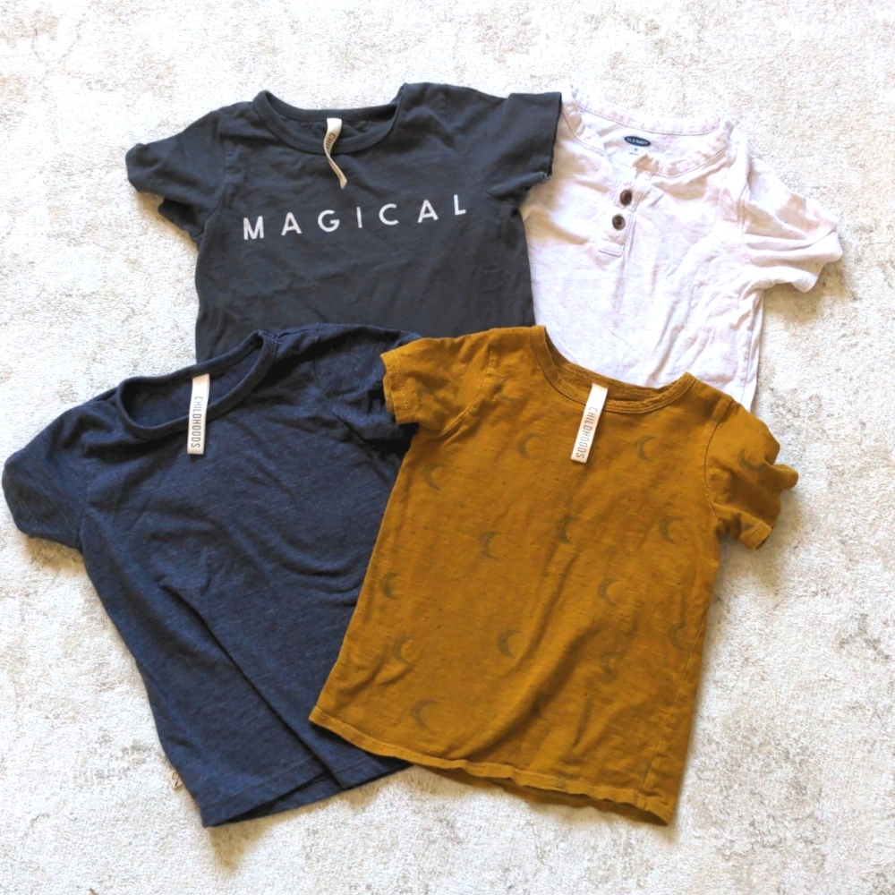 Bundle of 3T Tees - Childhood and Old Navy